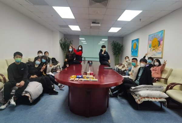 巾幗文明崗-北京財務部-疫情期間公司閉環(huán)